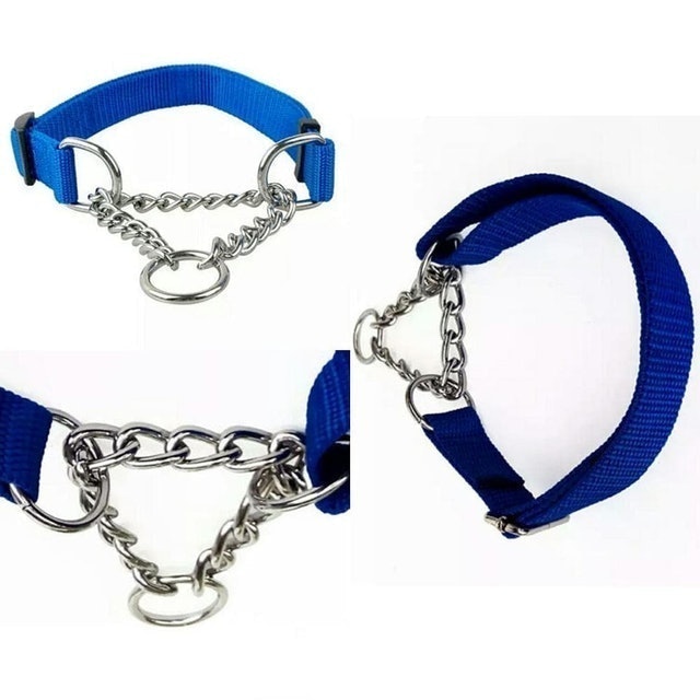  Kalung Anjing Nilon Rantai