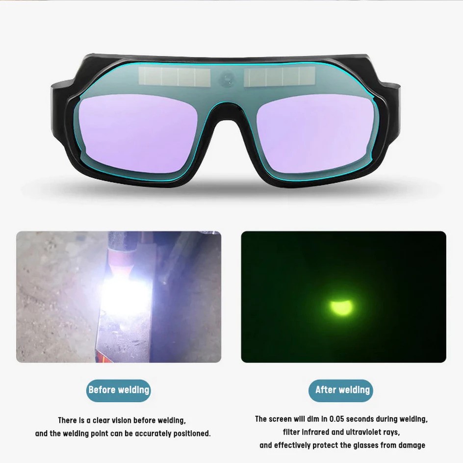 Jakarta Digital Nusantara TaffGUARD Auto Darkening Welding Goggles TX-012