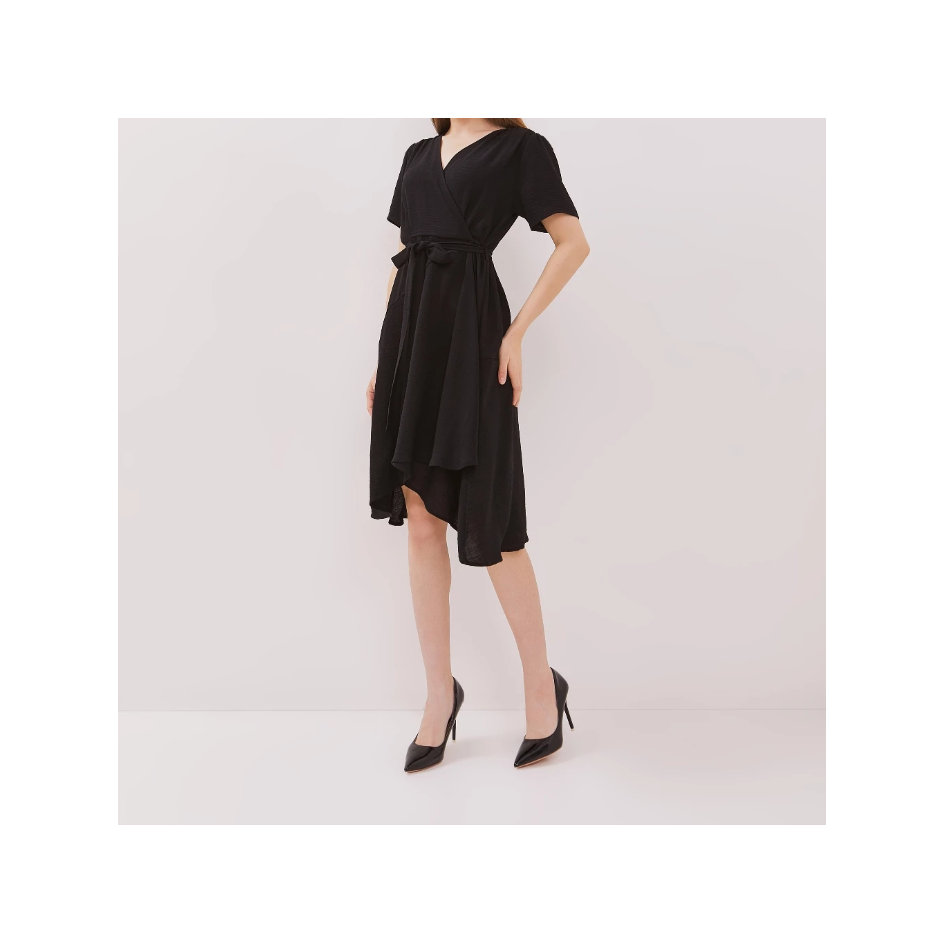 Sumber Cahaya Agung Tekstil Urban Exchange Gaia Mini Dress Black