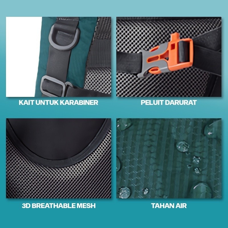 ELFS ACTIVE Tas Ransel Gunung Carrier 28L 4