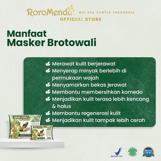 Roro Mendut Roro Mendut Masker Brotowali Anti Acne Mask