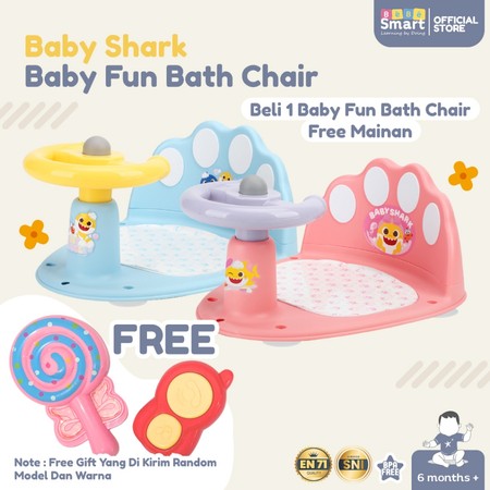 BéBé Smart Baby Shark Fun Bath Chair 2