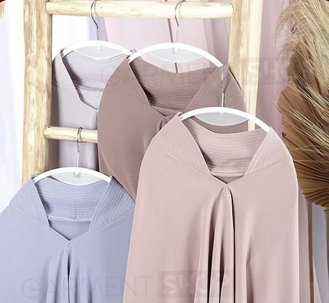Hanger CD Bulat Lingkaran Gantungan Hijab Khimar Bergo