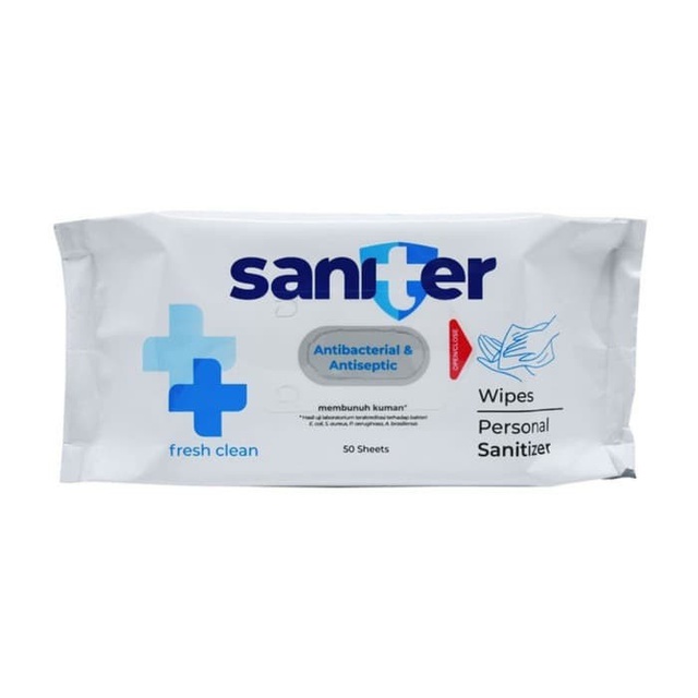 Saniter Personal Wipes Sanitizer