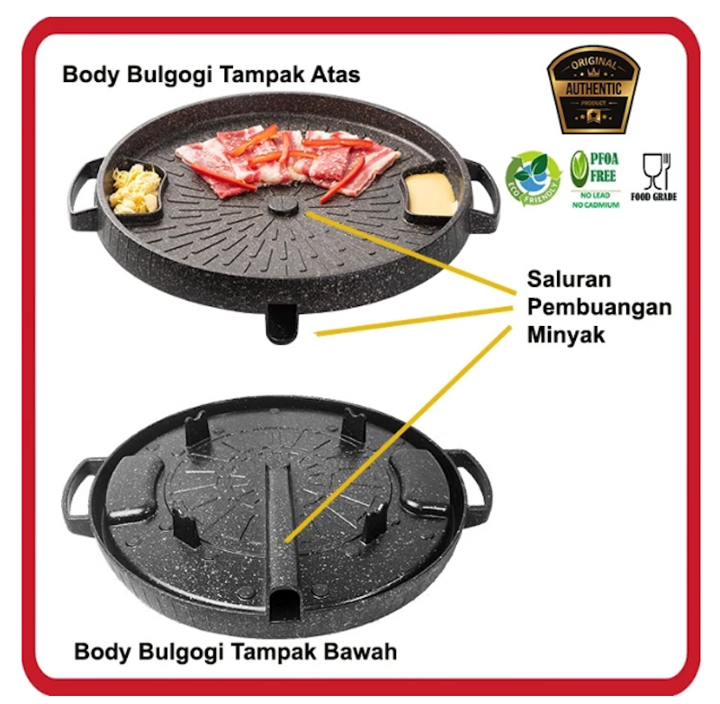 Moegen Bulgogi Pan 32 cm 5