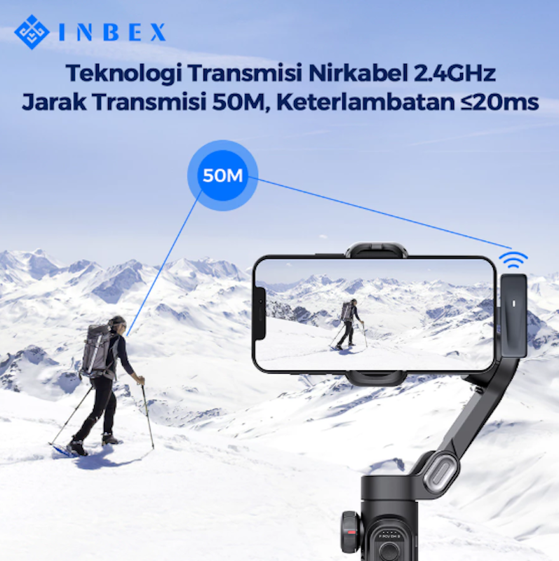 INBEX Microphone Bluetooth Wireless Lavalier Mic 4
