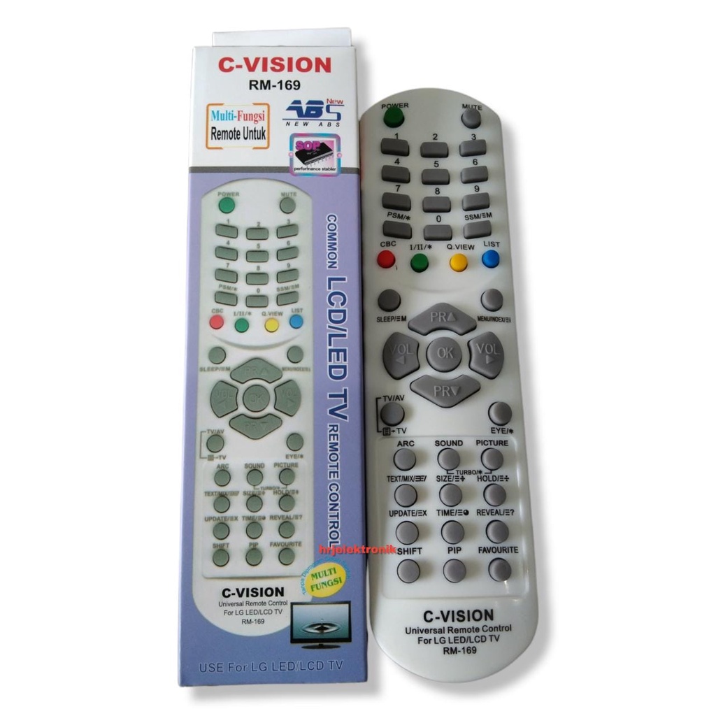 Universal Remote TV Control  ｜ Rm-169