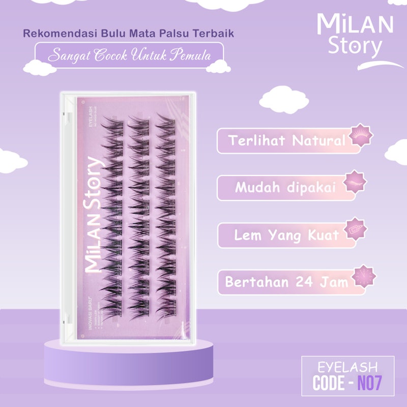 MILAN STORY Bulu Mata Palsu Individual Lashes 2