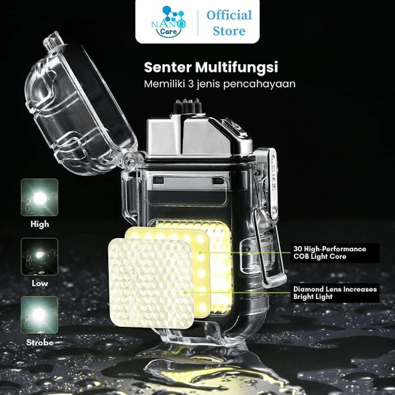 Nano Care Korek Api Electric Waterproof Tipe A 4