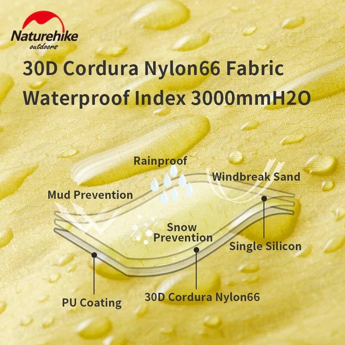 HNR Pesona Indonesia Naturehike Gaiter Waterproof Ultralight NH21HJ004