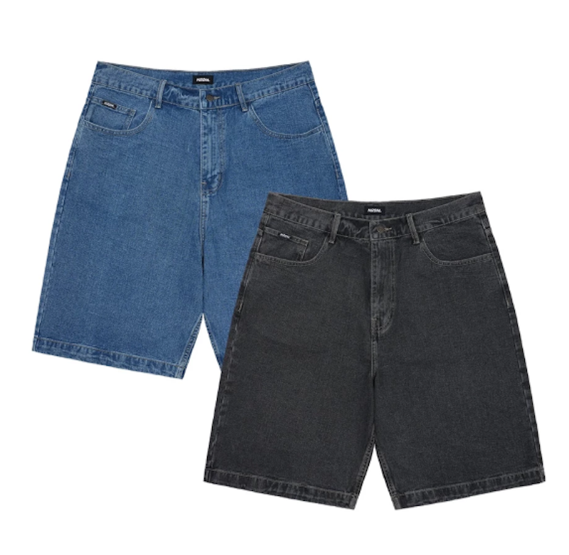 NRDN Clothing 3 Star Jorts Short Denim Washed 4