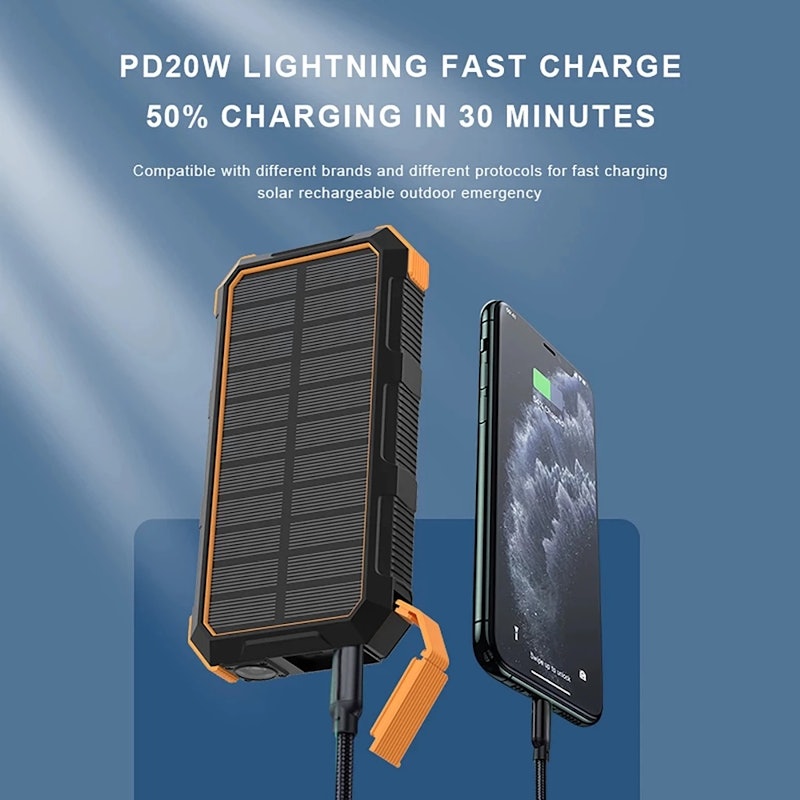 PB SOLAR Powerbank Portabel 50000 mAh 3
