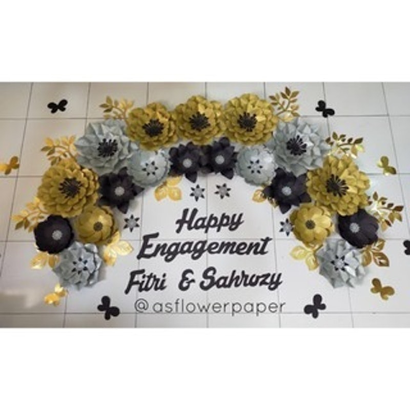 Paper Flower Engagement Tipe T 4