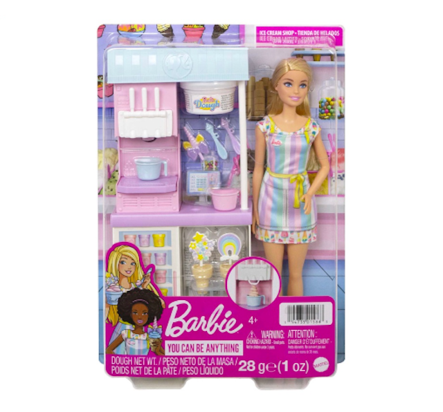 Barbie Ice Cream Shop Playset