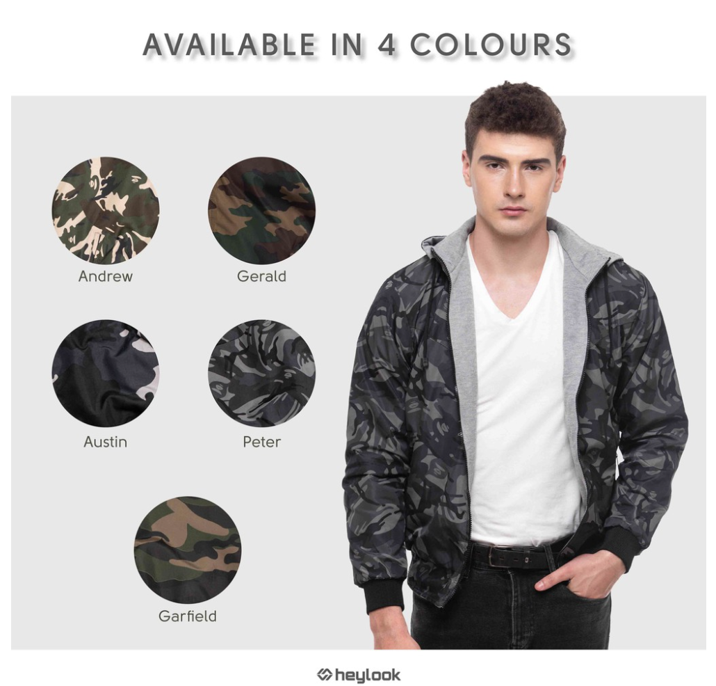 Jaket Camo