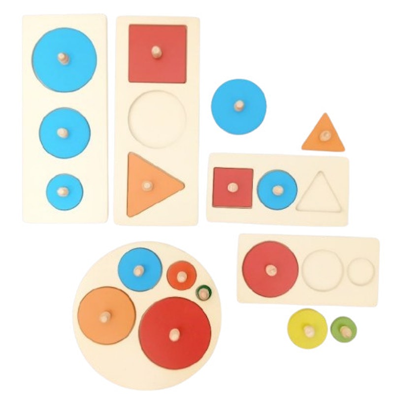 Omochatoys Puzzle Knop 3