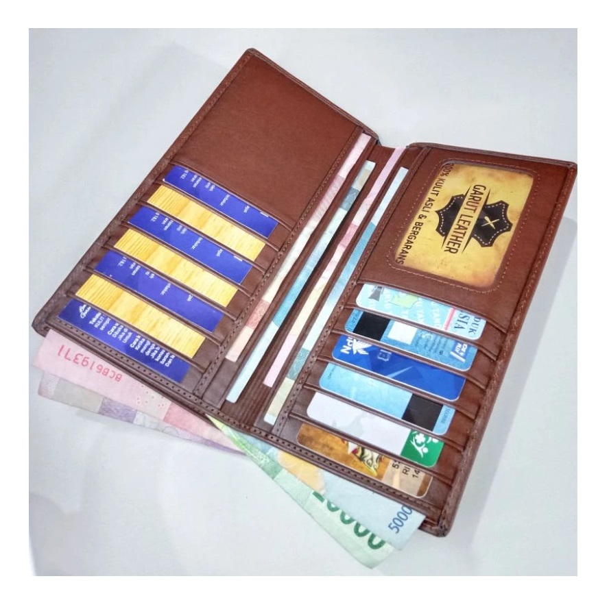 Garut Leather Dompet Kulit Sapi Panjang