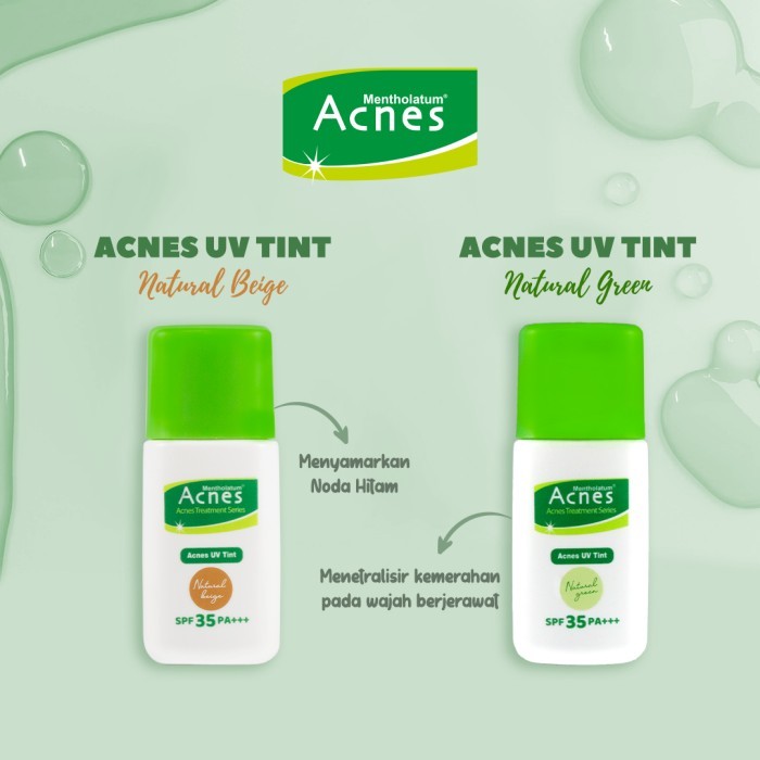 Rohto Laboratories Indonesia Acnes UV Tint Natural Green