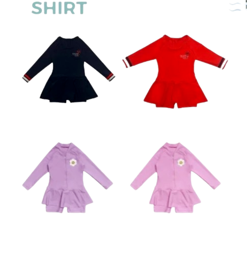 Lee Vierra Bleu Marine Girls Skirt Diving