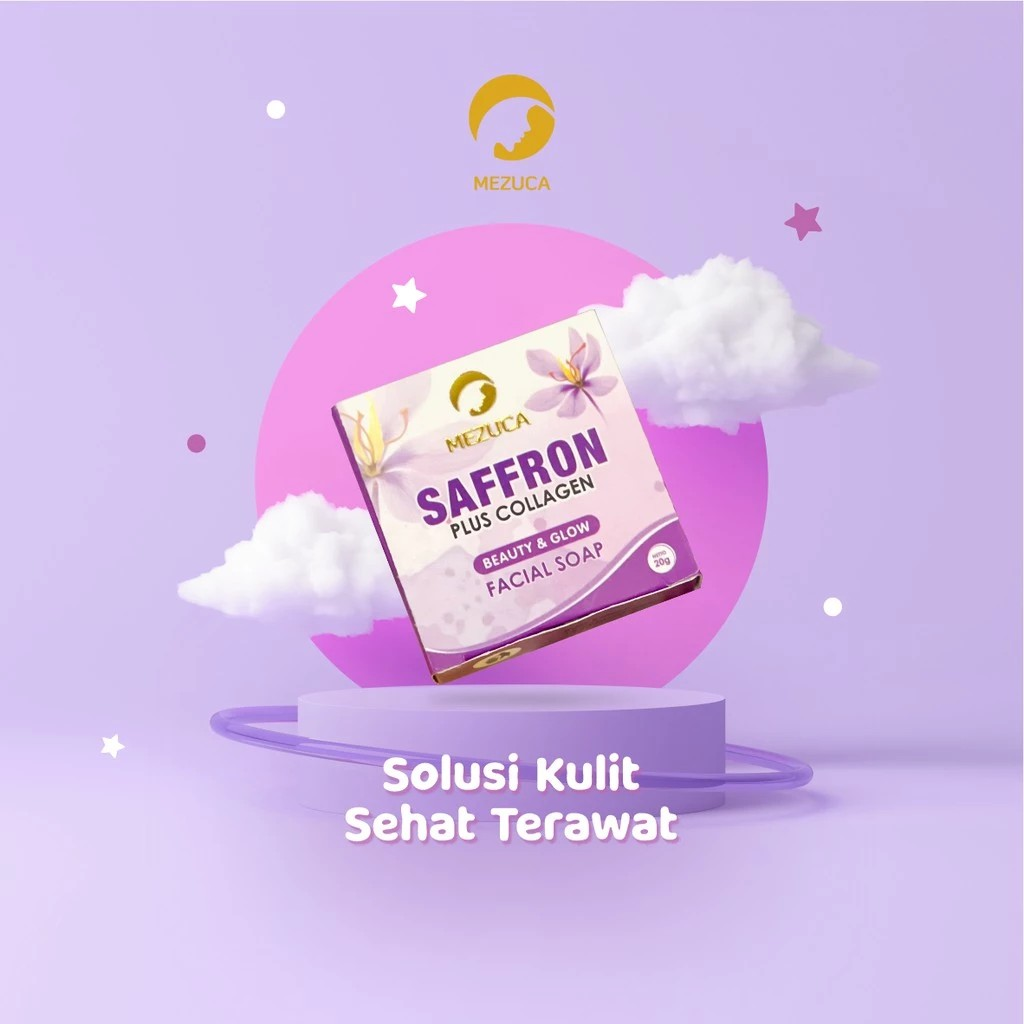 Mezuca Indonesia Mezuca Saffron Plus Collagen Facial Soap