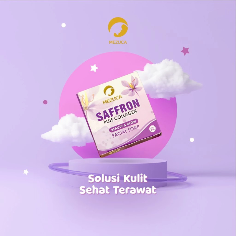 Saffron Plus Collagen Facial Soap 4