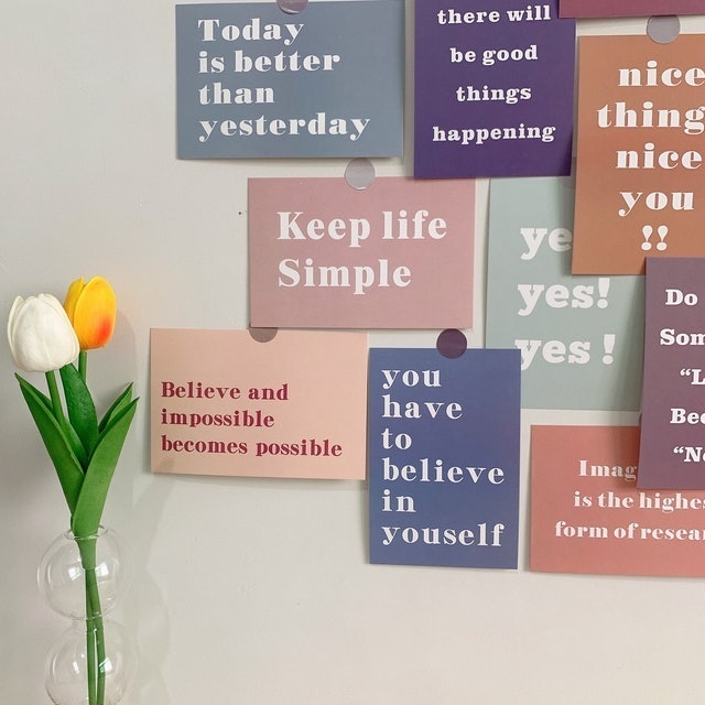 Poster Dinding Aesthetic Kamar Hiasan Kamar Tidur 2