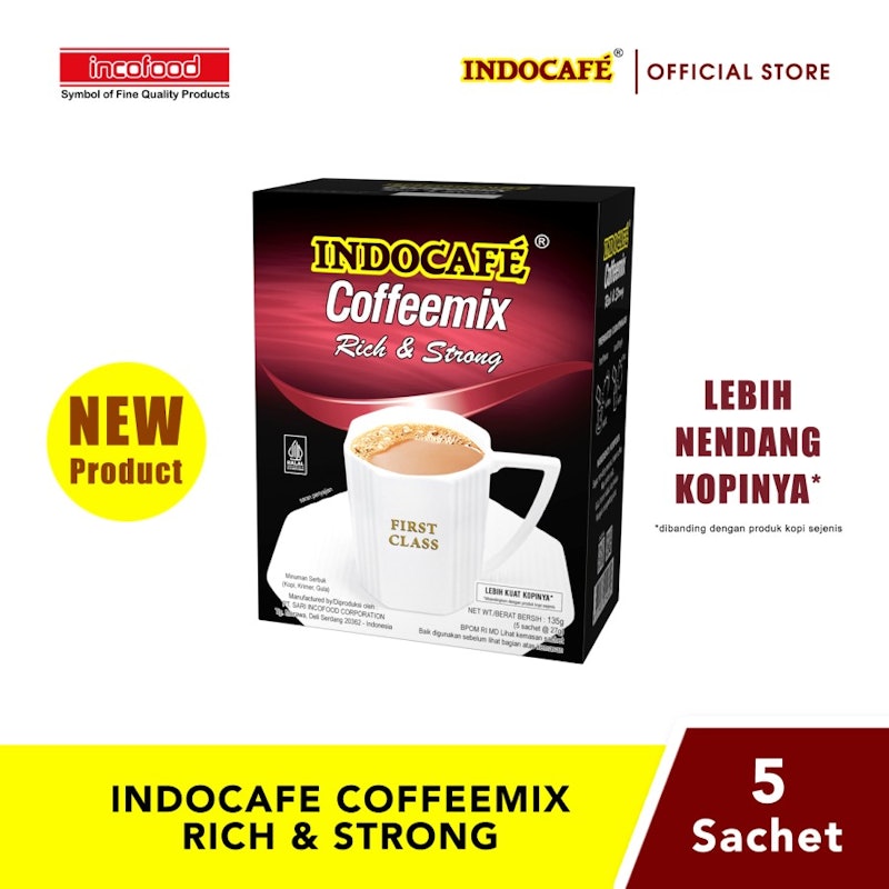 Indocafe Coffeemix Rich & Strong 2