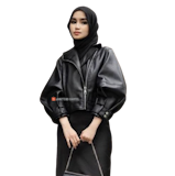 10 Rekomendasi Jaket Kulit Wanita Terbaik 4