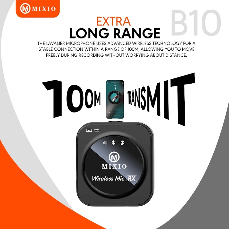 MIXIO Microphone Wireless B10PRO