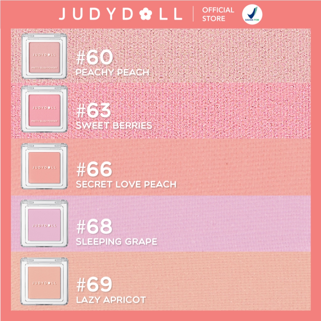 JOY Group Judydoll Pretty Blush Powder #68 Sleeping Grape