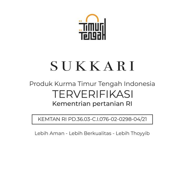 Timur Tengah Sukkari The Queen of Dates 850 gr 4