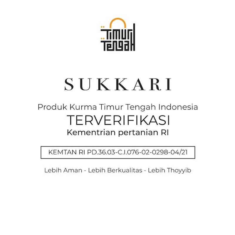 Timur Tengah Sukkari The Queen of Dates 850 gr 4