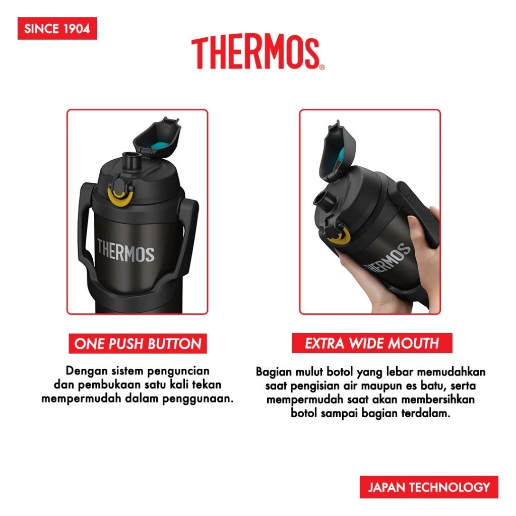 Thermos LLC Thermos Vacuum Insulated Sport Jug 2500ml  FJQ-2500