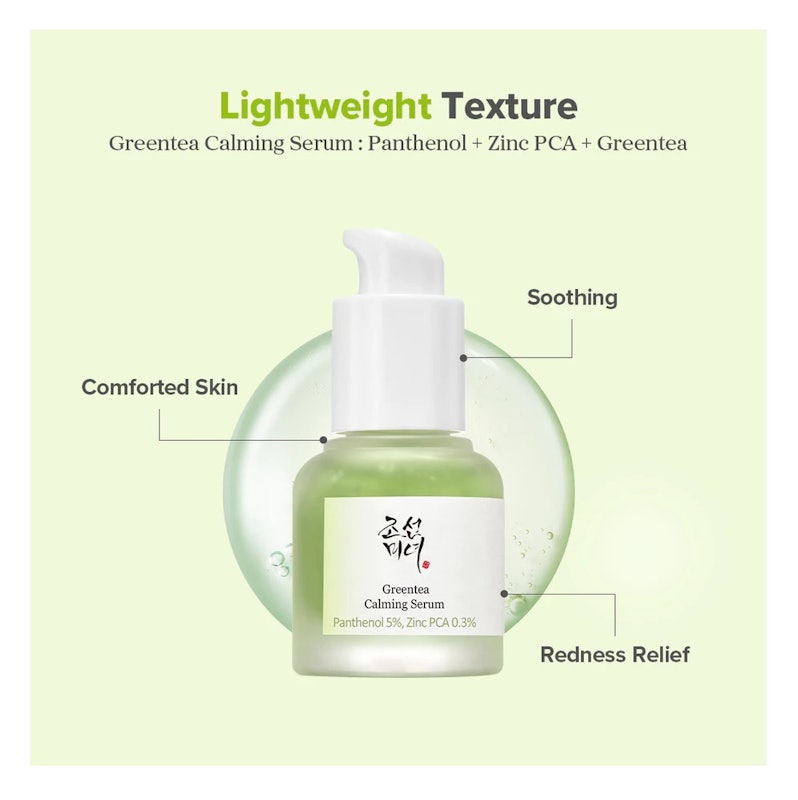 Beauty of Joseon Greentea Calming Serum 3