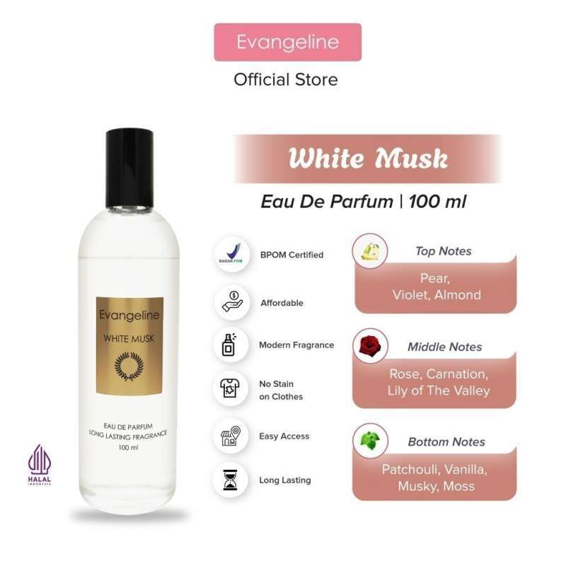 Griff Prima Abadi Evangeline Eau de Parfum White Musk