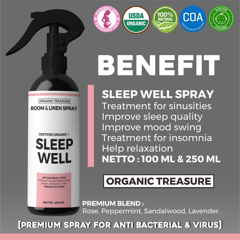 ORGANIC TREASURE Room and Linen Spray