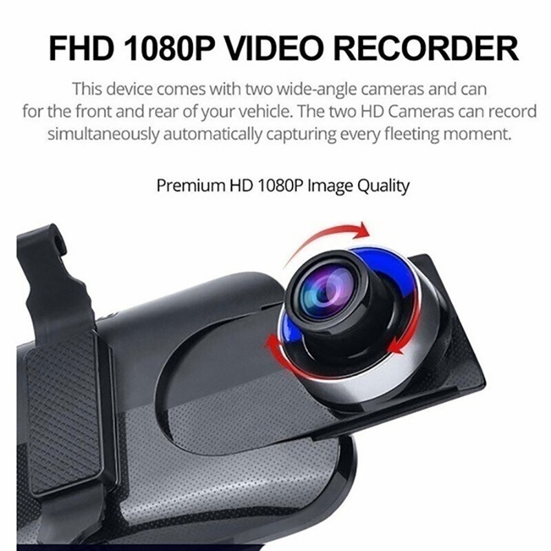 LALAHOO Dash Cam 10" 5
