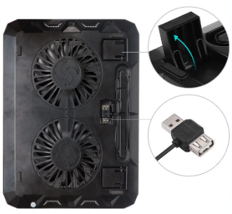  GoTo Coretech Twinfan Cooling Pad CR-CLPD-TF