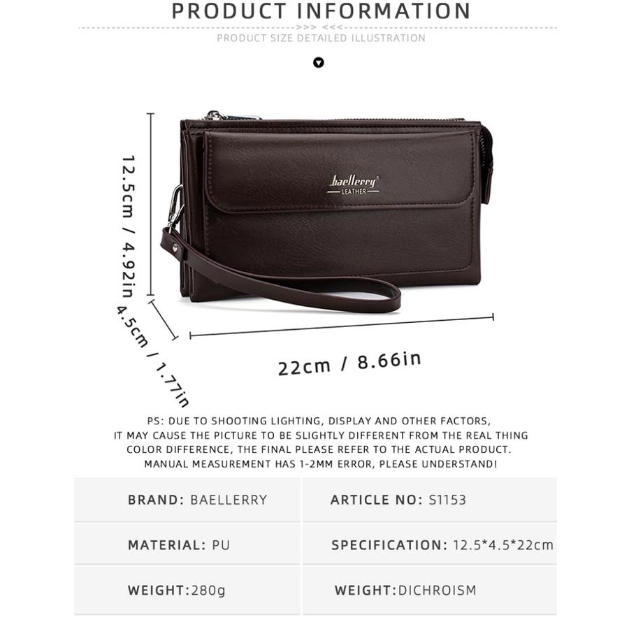  Baellerry Clutch Leather BAEOS S1153
