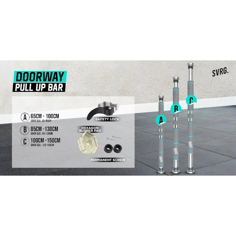 SVRG Pull Up Bar 65-100 cm 2