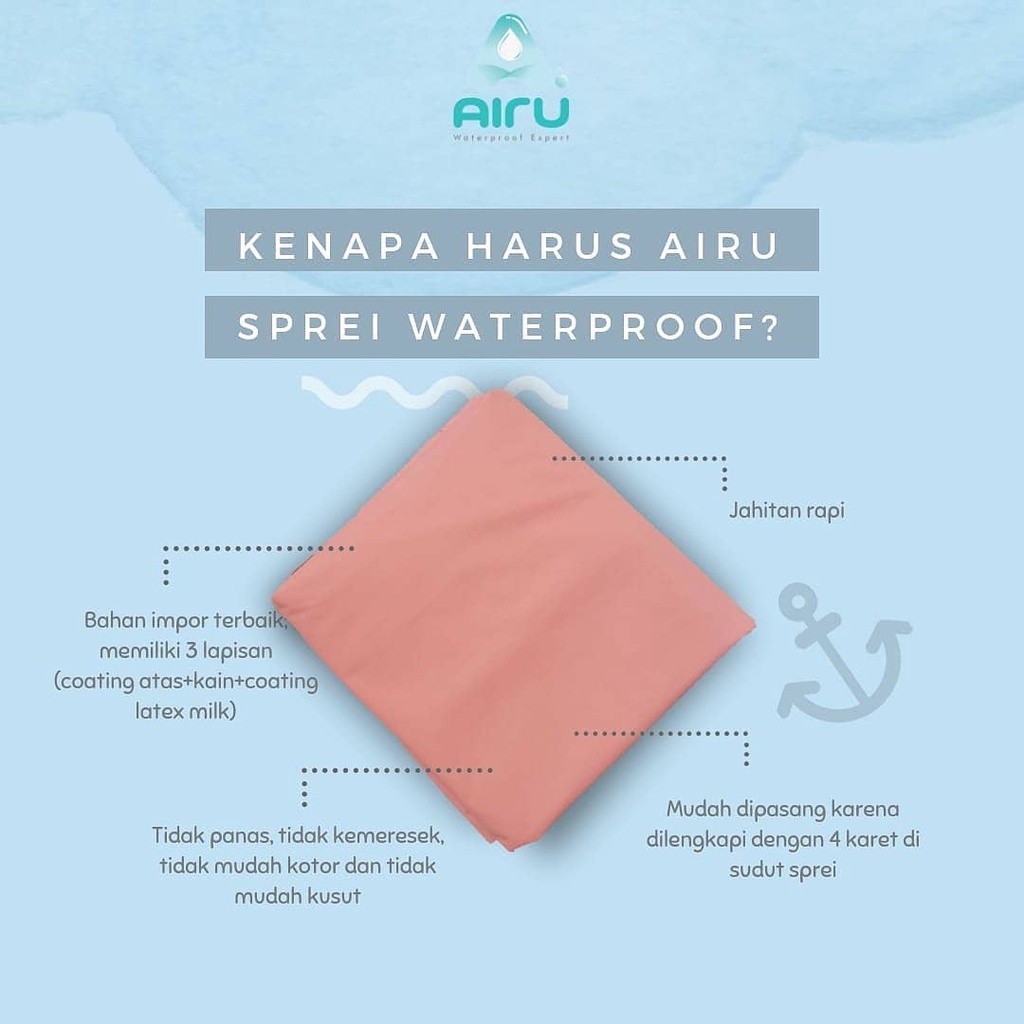 Airu Airu Sprei Waterproof