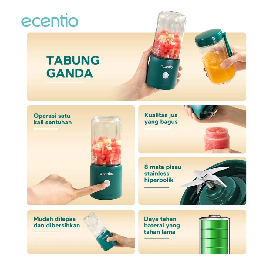 Ecentio Blender Portable