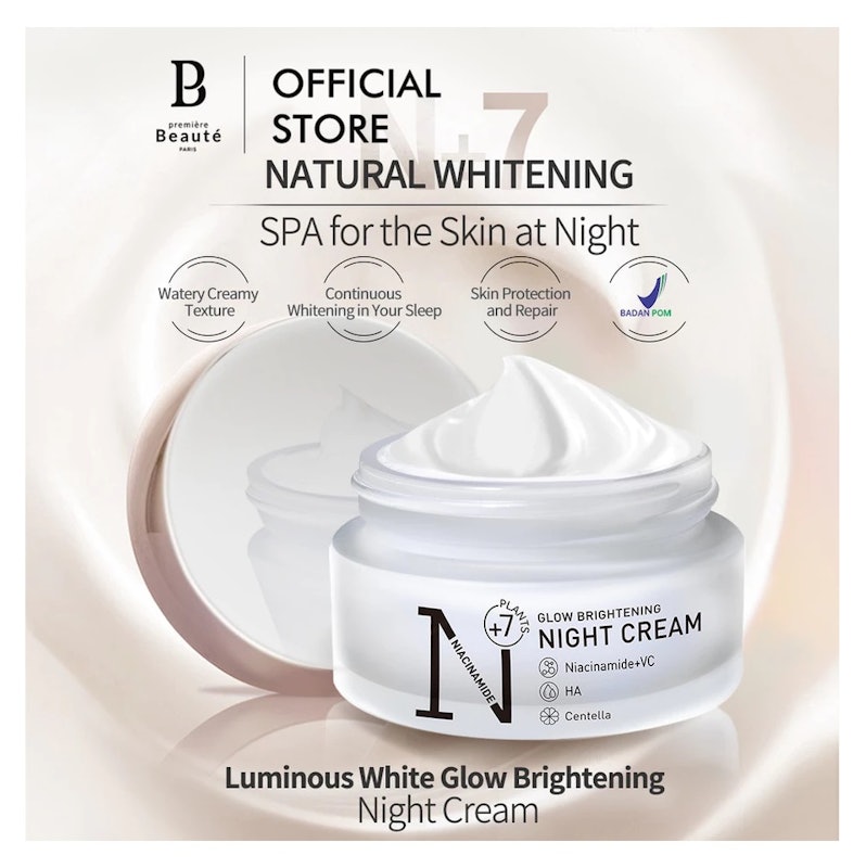 Premiere Beaute Luminous Glow Brightening Night Cream 3