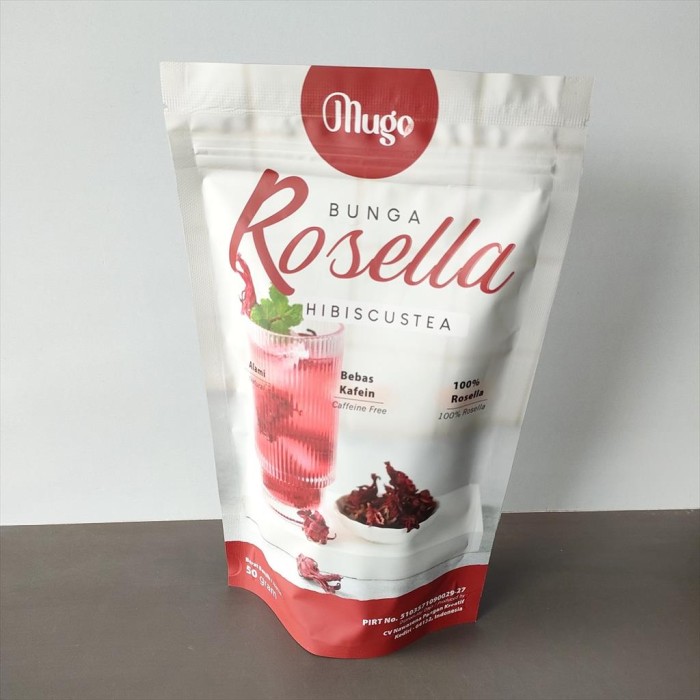 Mugo Bunga Rosella Merah Kering Alami 5
