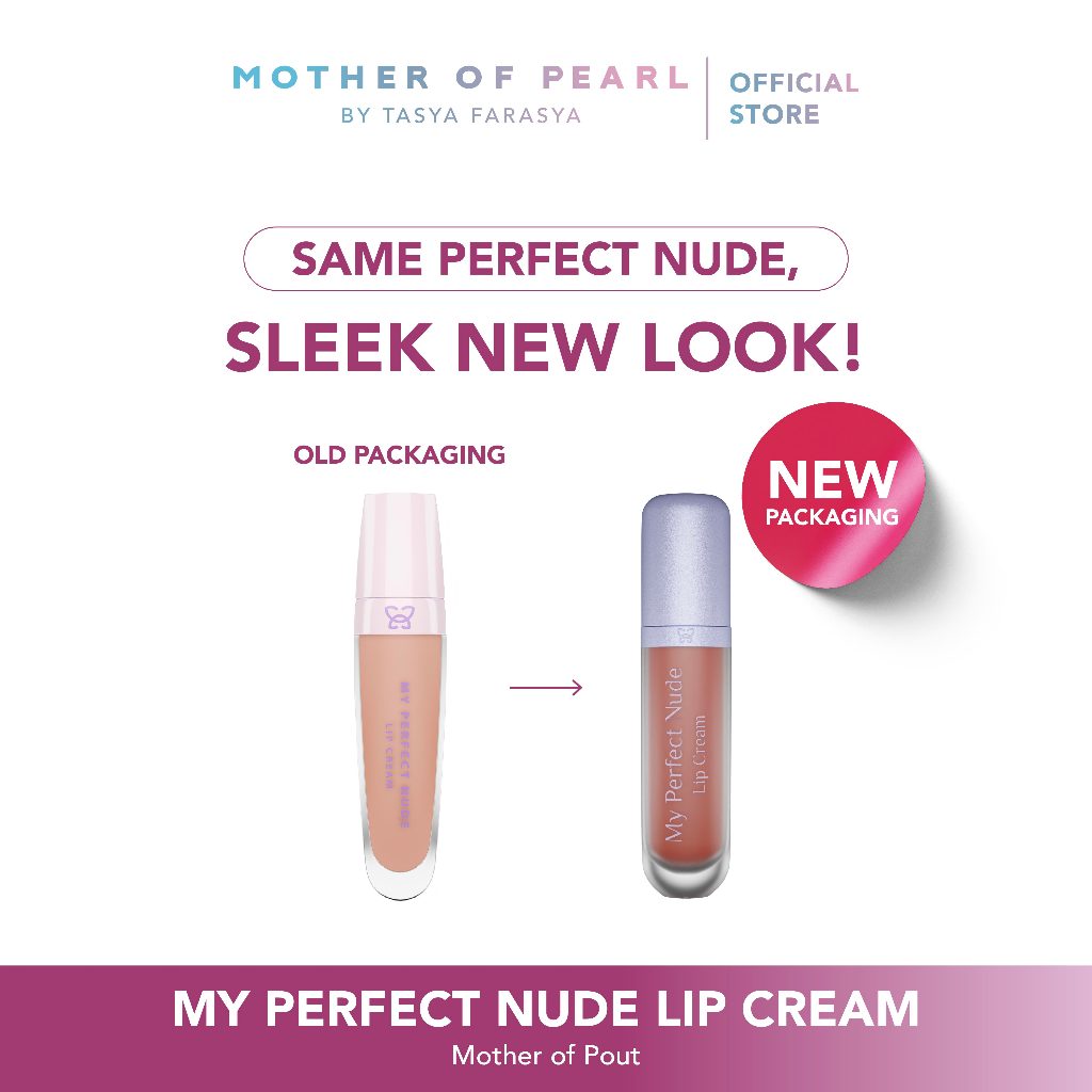 MOP Indonesia Mother of Pearl My Perfect Nude Lip Cream 10 Burnt Peach