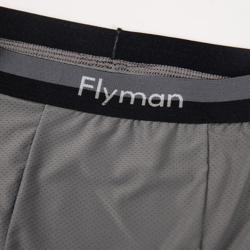 Santa Great Industry Flyman Nathalie Celana Dalam Boxer Ice Silk Mesh Pria FM 3385