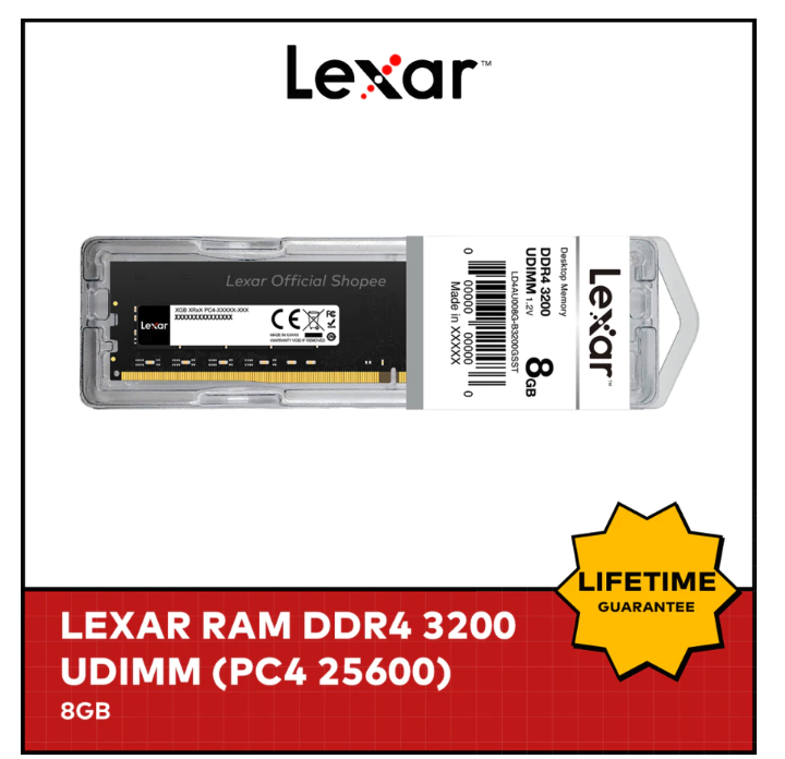 Shenzhen Longsys Electronics Lexar SODIMM DDR4 PC25600 3200Mhz