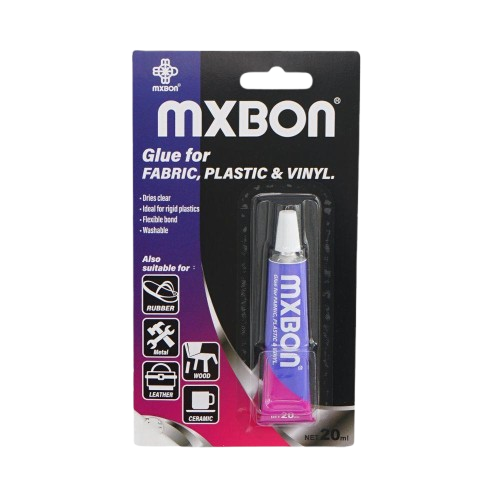 Mxbon Glue for Fabric, Plastic & Vinyl 1