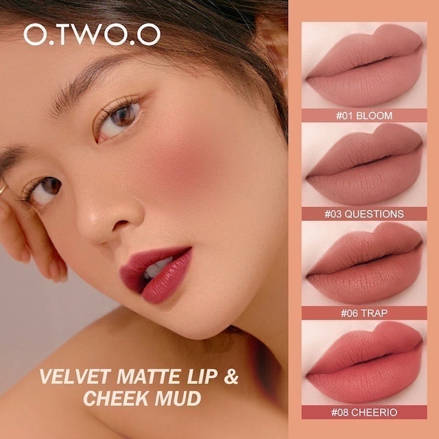 Velvet Matte Lip Cream & Cheek Mud 3