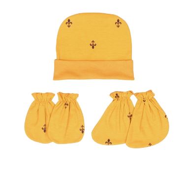 AARDE Series Topi Sarung Tangan Kaki Anak Bayi Newborn 1